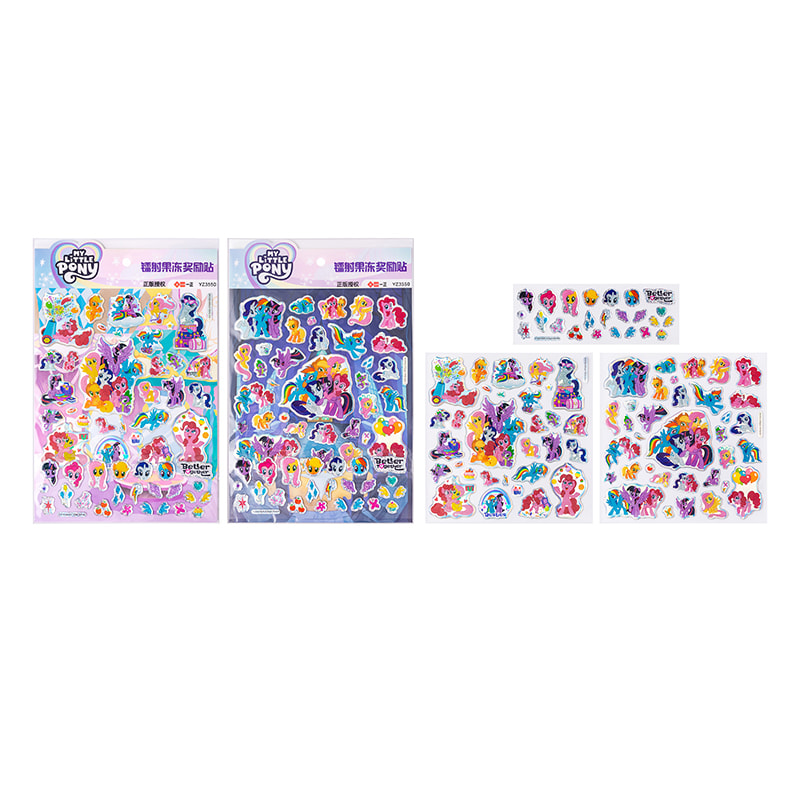 YZ3550 My Little Pony Laser Jelly Reward Stickers