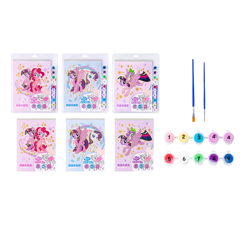 YZ3552 My Little Pony Picture Book Set (Digital Oil Painting)
