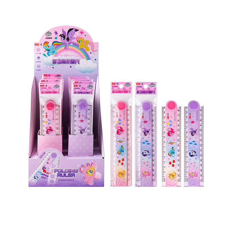 YZ3553 My Little Pony Multi-Function Folding Ruler