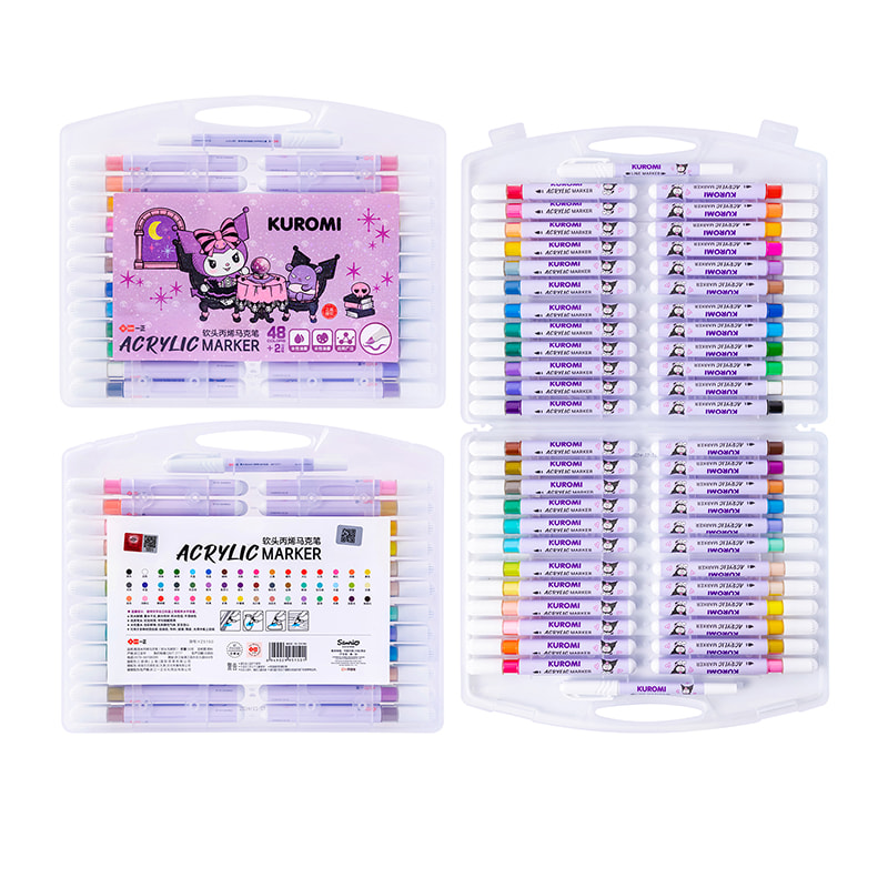 YZ5150 Coolmi Acrylic Markers (Soft Brush)