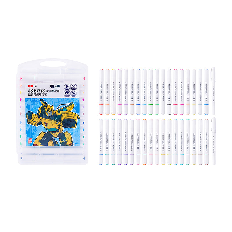 YZ5923 Transformers double-ended acrylic markers