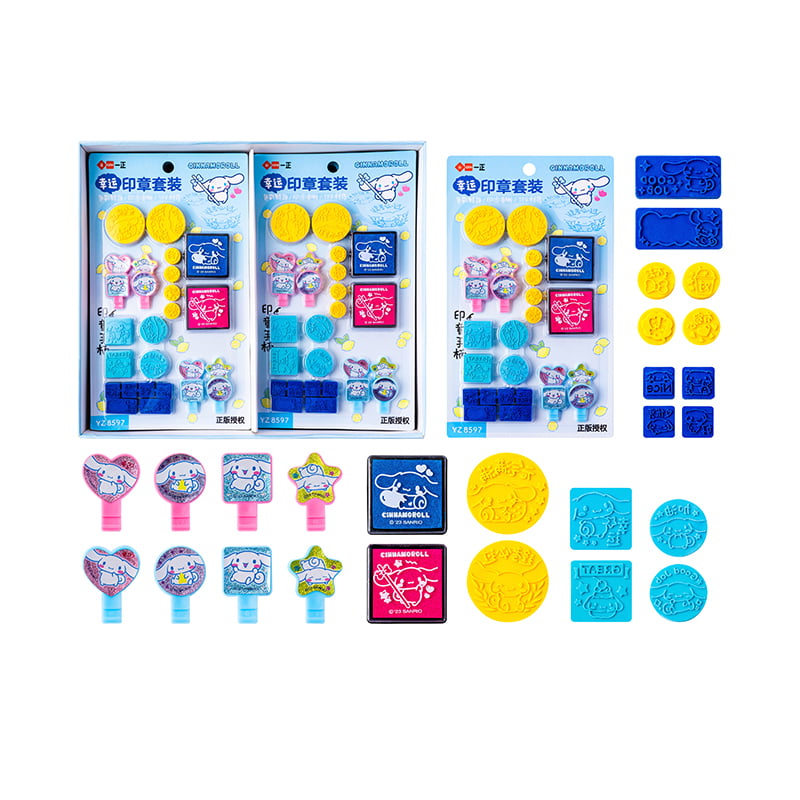 YZ8597 Cinnamoroll Lucky Stamp Set