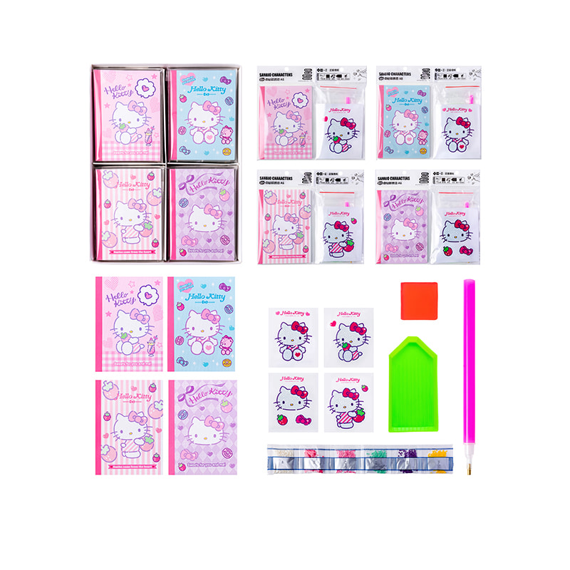 YZ8858 A6 HELLO KITTY Diamond Binding