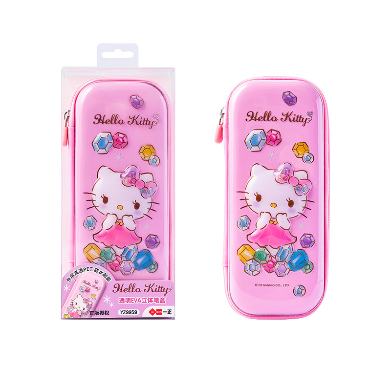 YZ9959 HELLO KITTY EVA 3D Pencil Case