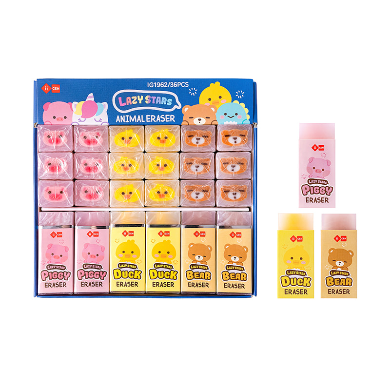 IG1962 Animal Sandwich Eraser
