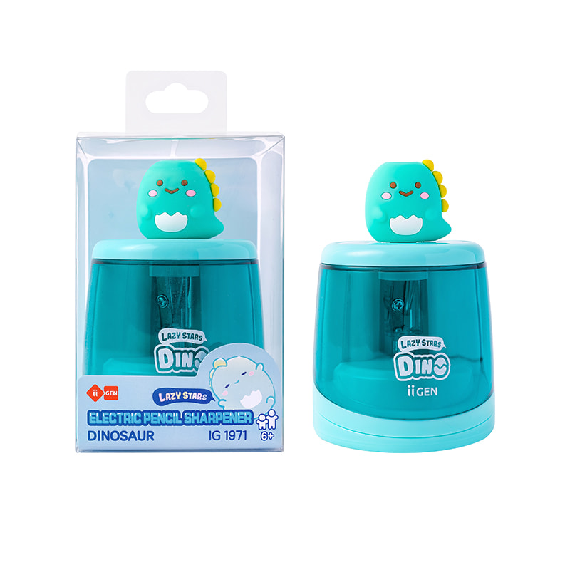 IG1971 Little Dinosaur Electric Pencil Sharpener