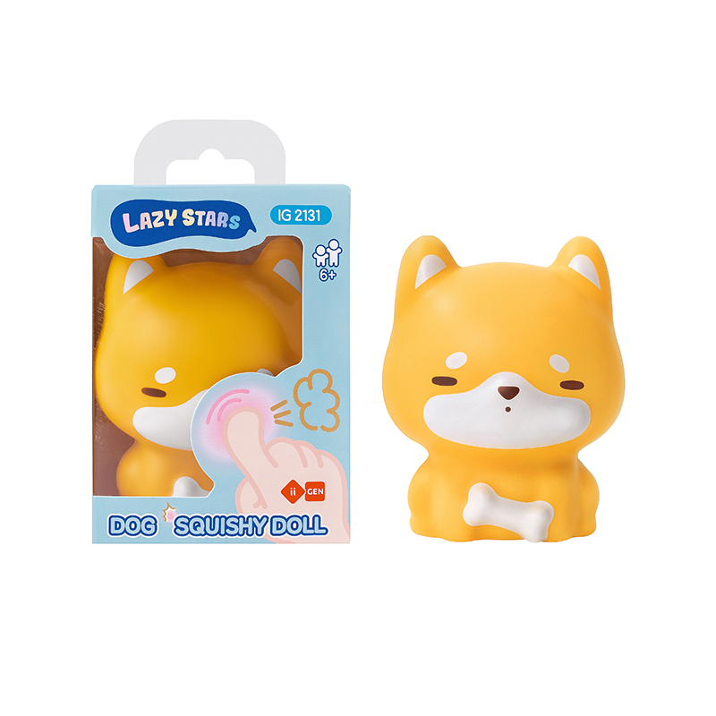 IG2131 PU Foam Stress Relief Shiba Inu Figure