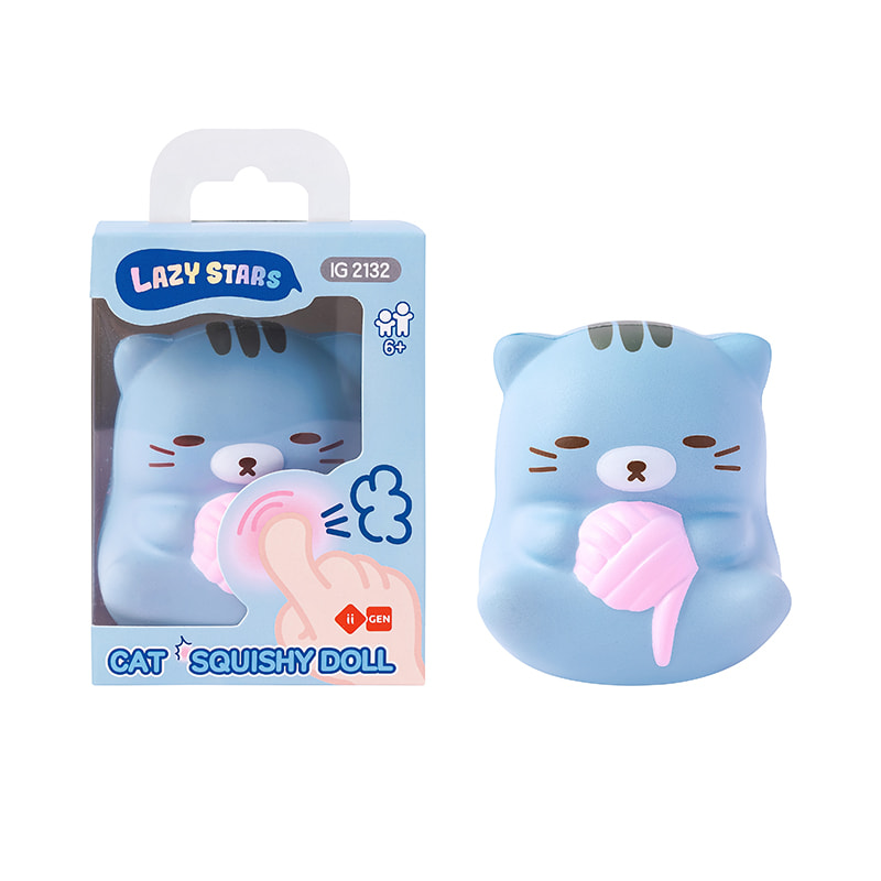 IG2132 PU Foam Stress Relief Cat Figure