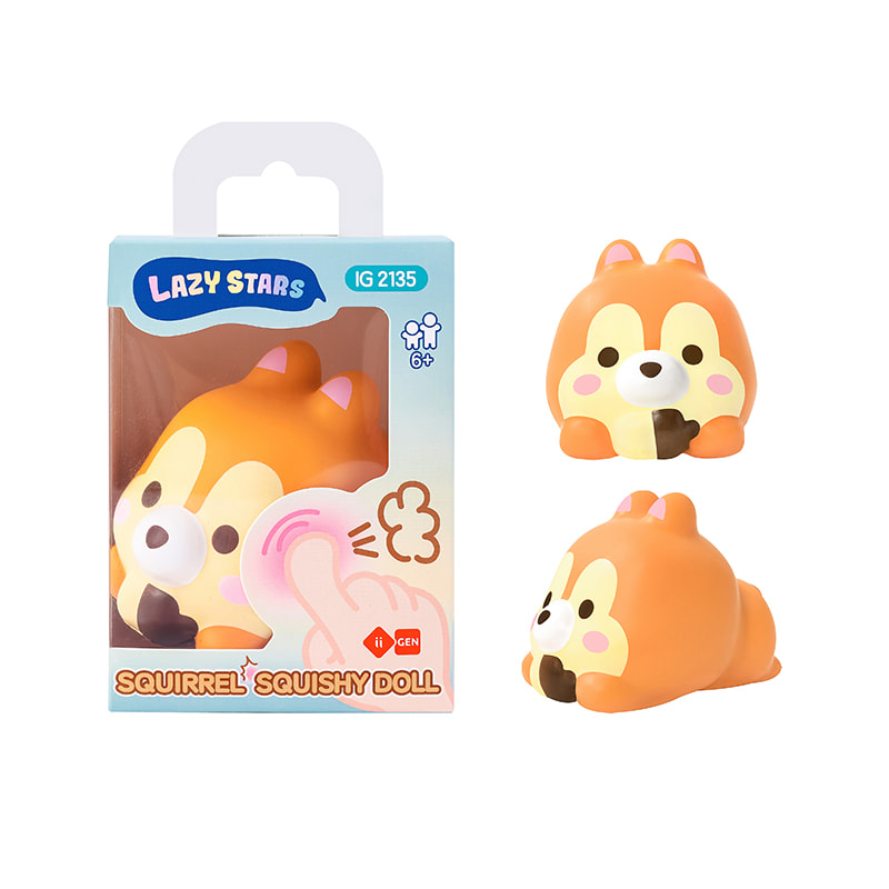 IG2135 PU Foam Stress Relief Squirrel Figure