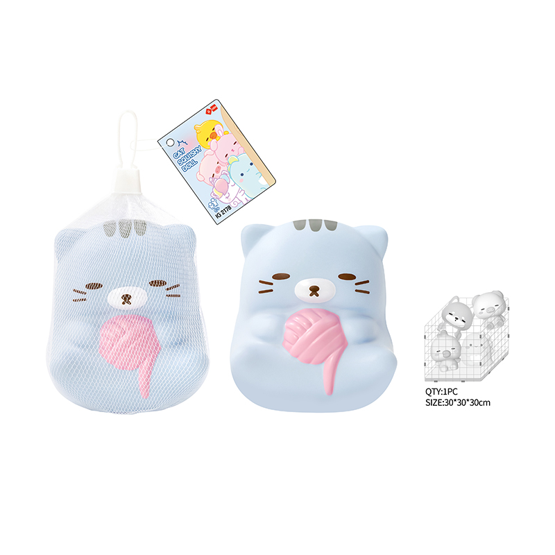 IG2178 PU Foam Toy Cat Stress Relief Figure