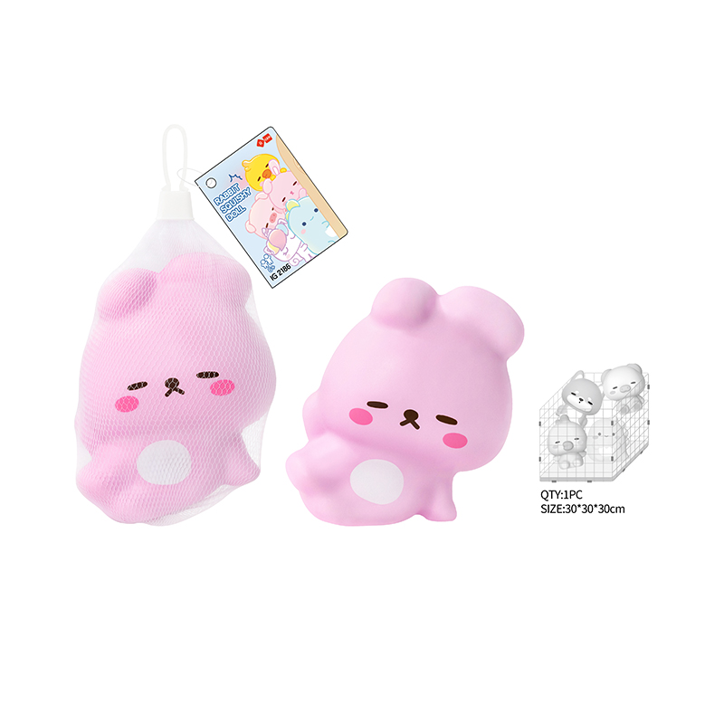 IG2186 PU Foam Toy Rabbit Stress Relief Figure