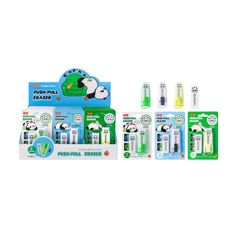 IG2905 Kun Panda Push-Pull Eraser