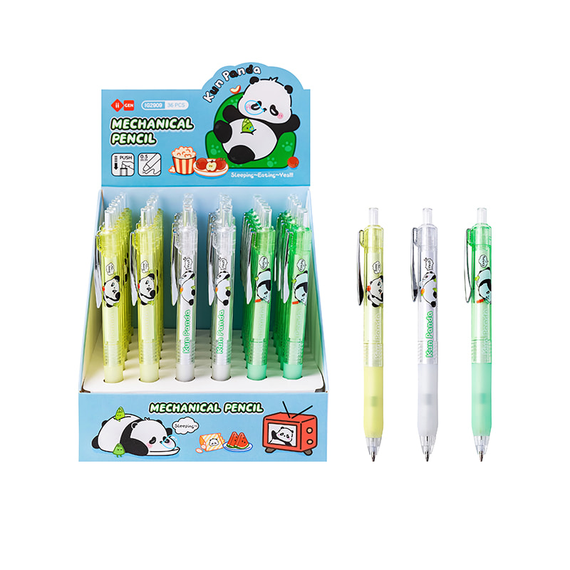 IG2909 Kun Panda Mechanical Pencil with Metal Clip