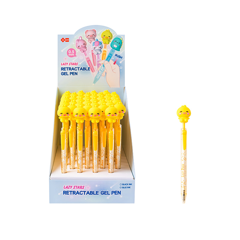 IG3713 Duck Side-Click Gel Pen (Blue)