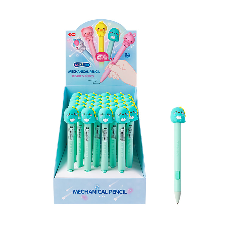 IG5007 Dinosaur Side-Click Mechanical Pencil