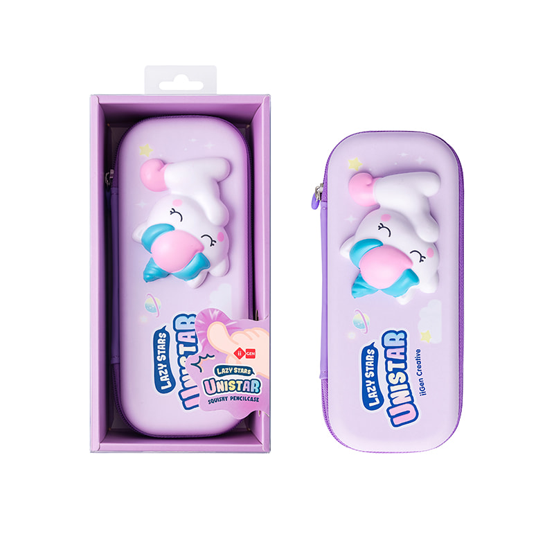 IG5809 Yi Zheng Unicorn Stress Relief Pencil Case