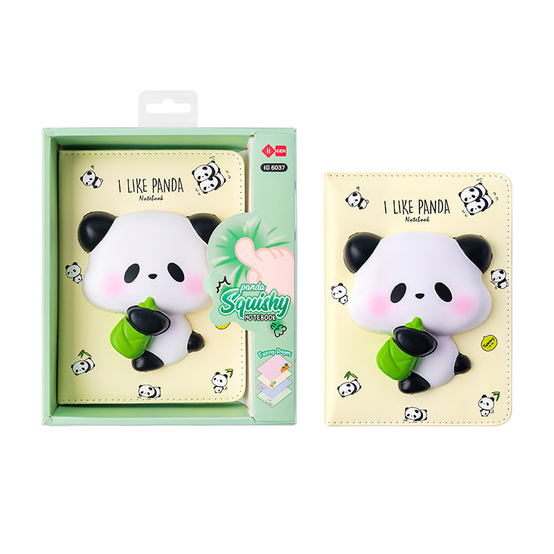 IG6037 Panda Squishy Notebook