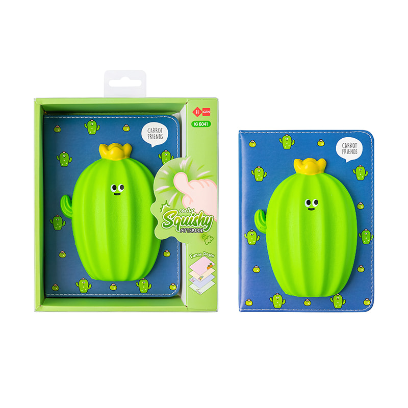 IG6041 Cactus Stress Relief Notebook