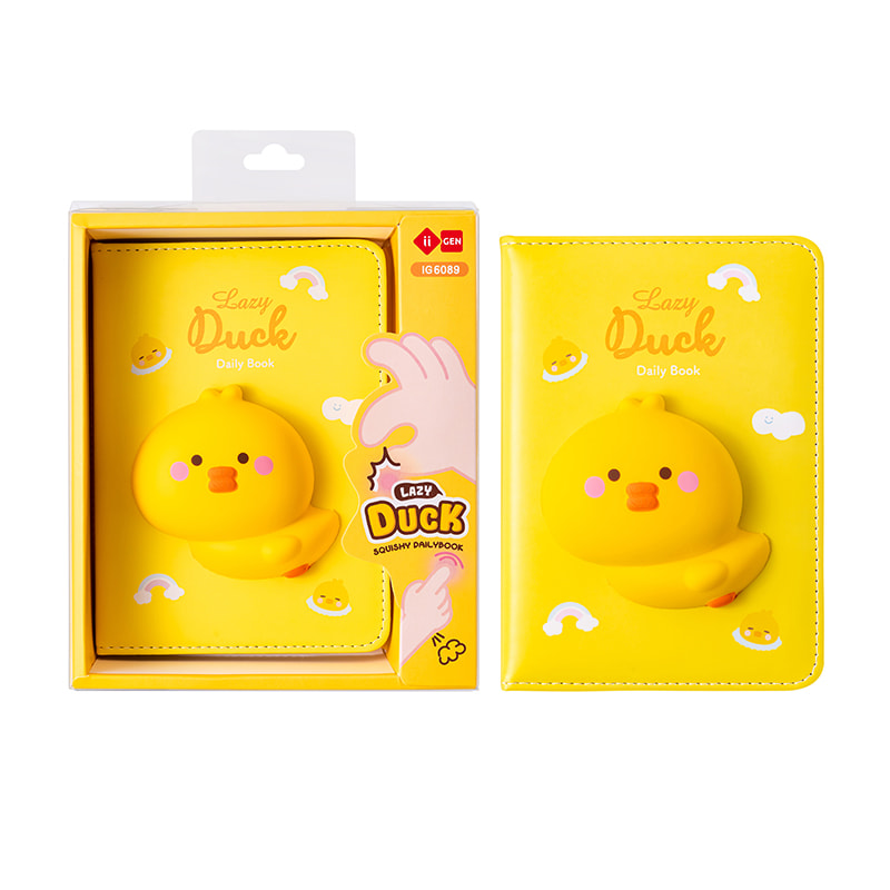 IG6089 Duck Mini Stress Relief Notebook