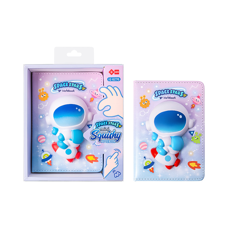 IG6276 Spaceman Mini Stress Relief Notebook
