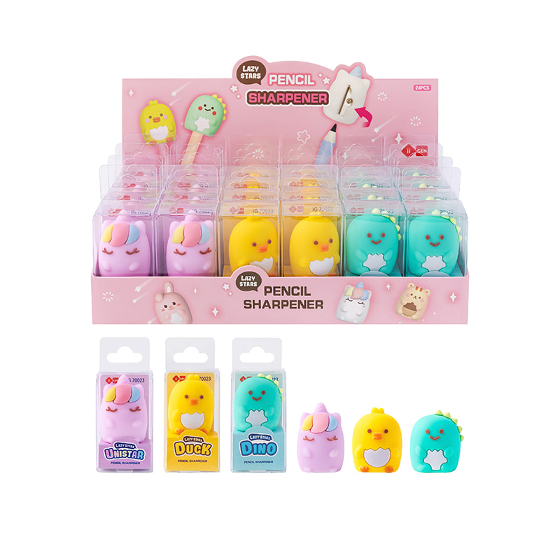 IG70023 Korean-Style Animal Pencil Sharpeners