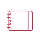 Cute Cartoon Spiral bound Sketchbook