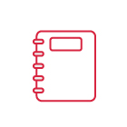 Cartoon Themed Spiral bound book