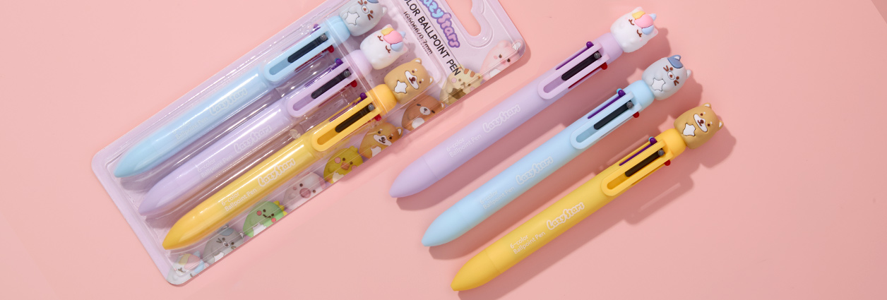 Cartoon Character Ballpoint Pens