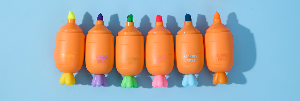 Cartoon Character Highlighters